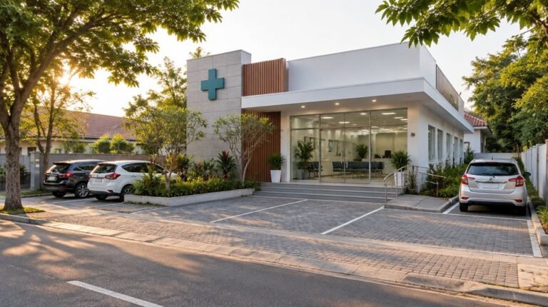 Gedung klinik USG kehamilan di Tangerang